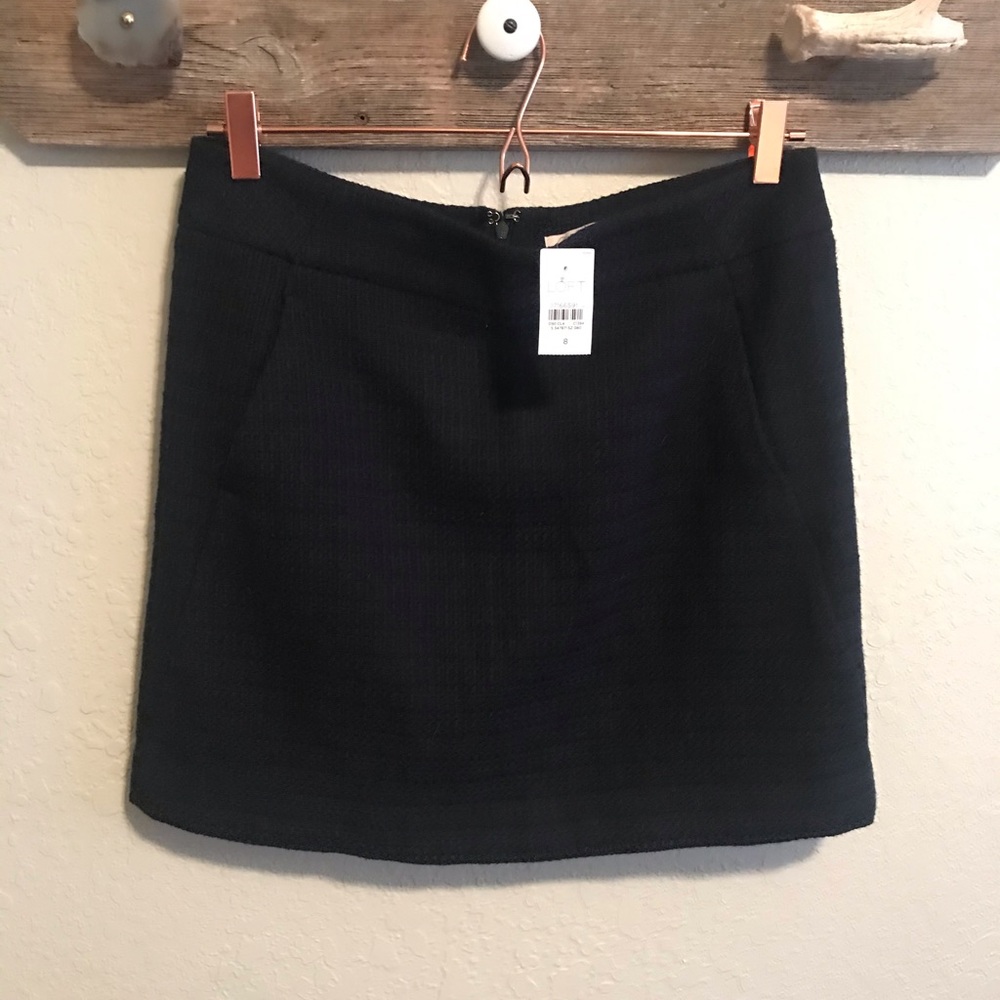 Ann Taylor LOFT tweed mini skirt